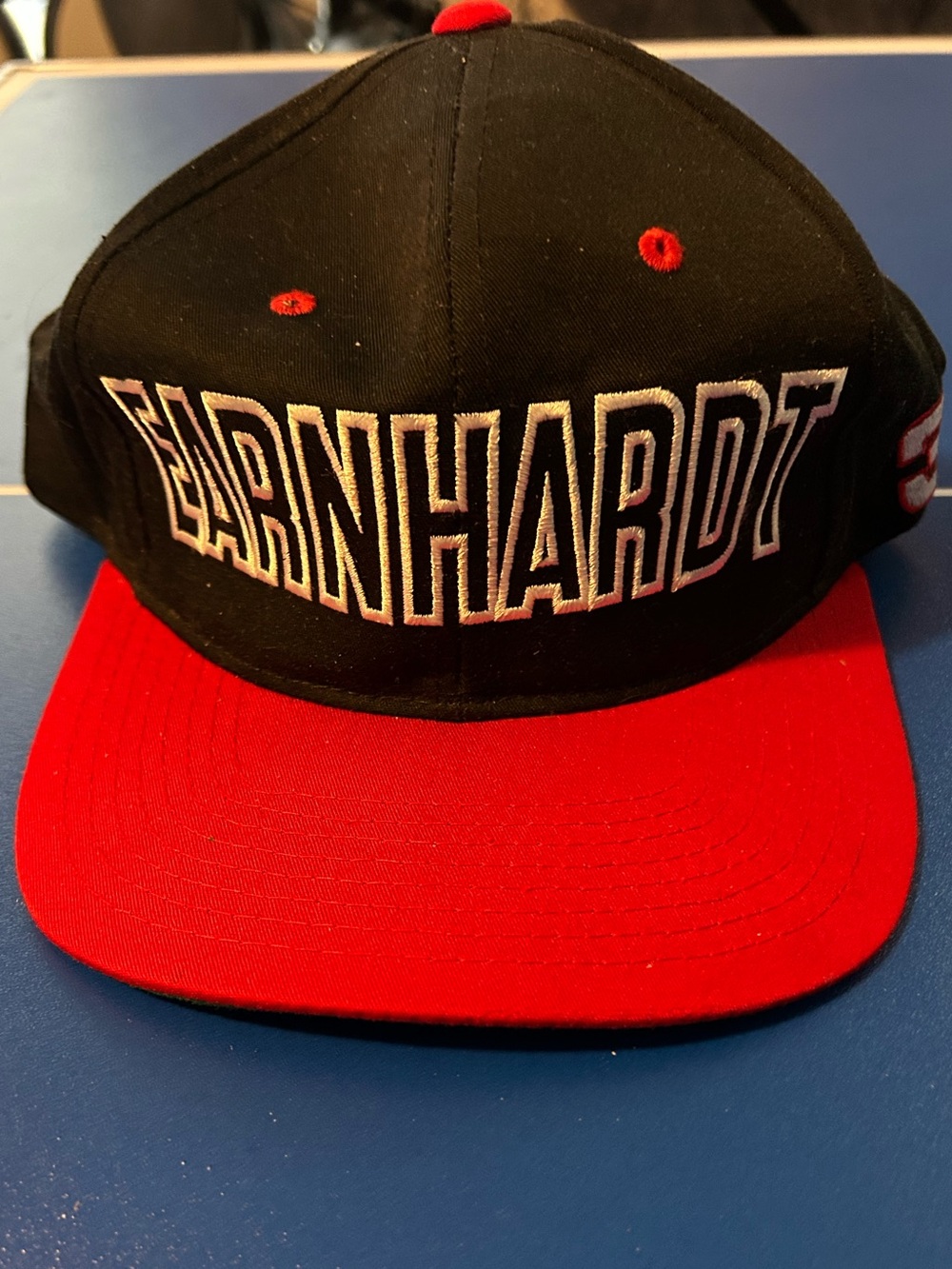 Earnhardt Black and Red  Hat
